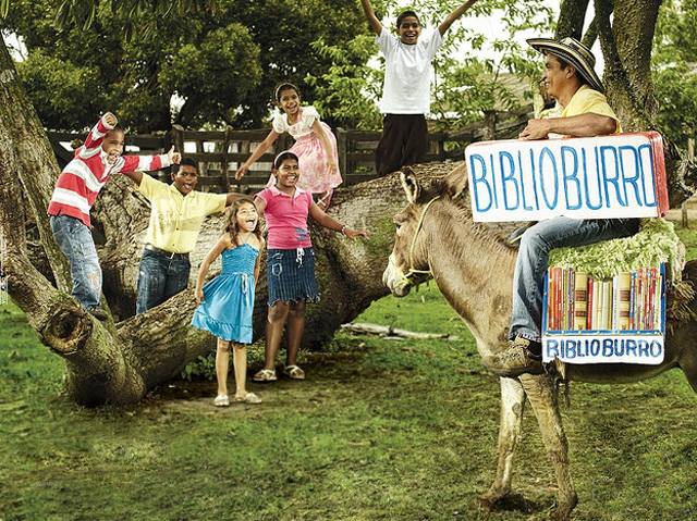 Glorioso, espl&eacute;ndido Biblioburro