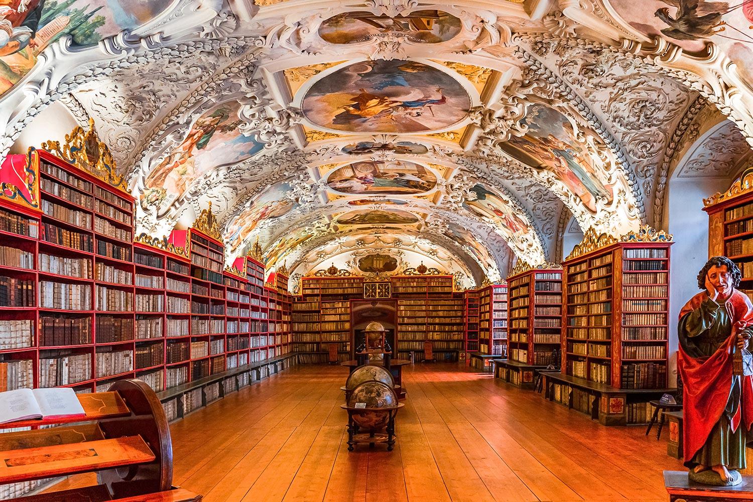 Strahovsk&aacute; Knihovna, Prague, Czech Republic
